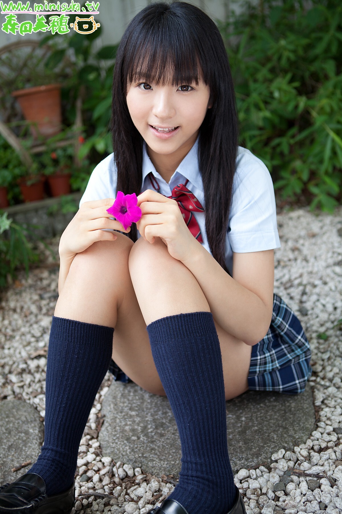 森田美穂 (1) [Minisuka.tv] 现役女子高生 Miho Morita 日本美女写真